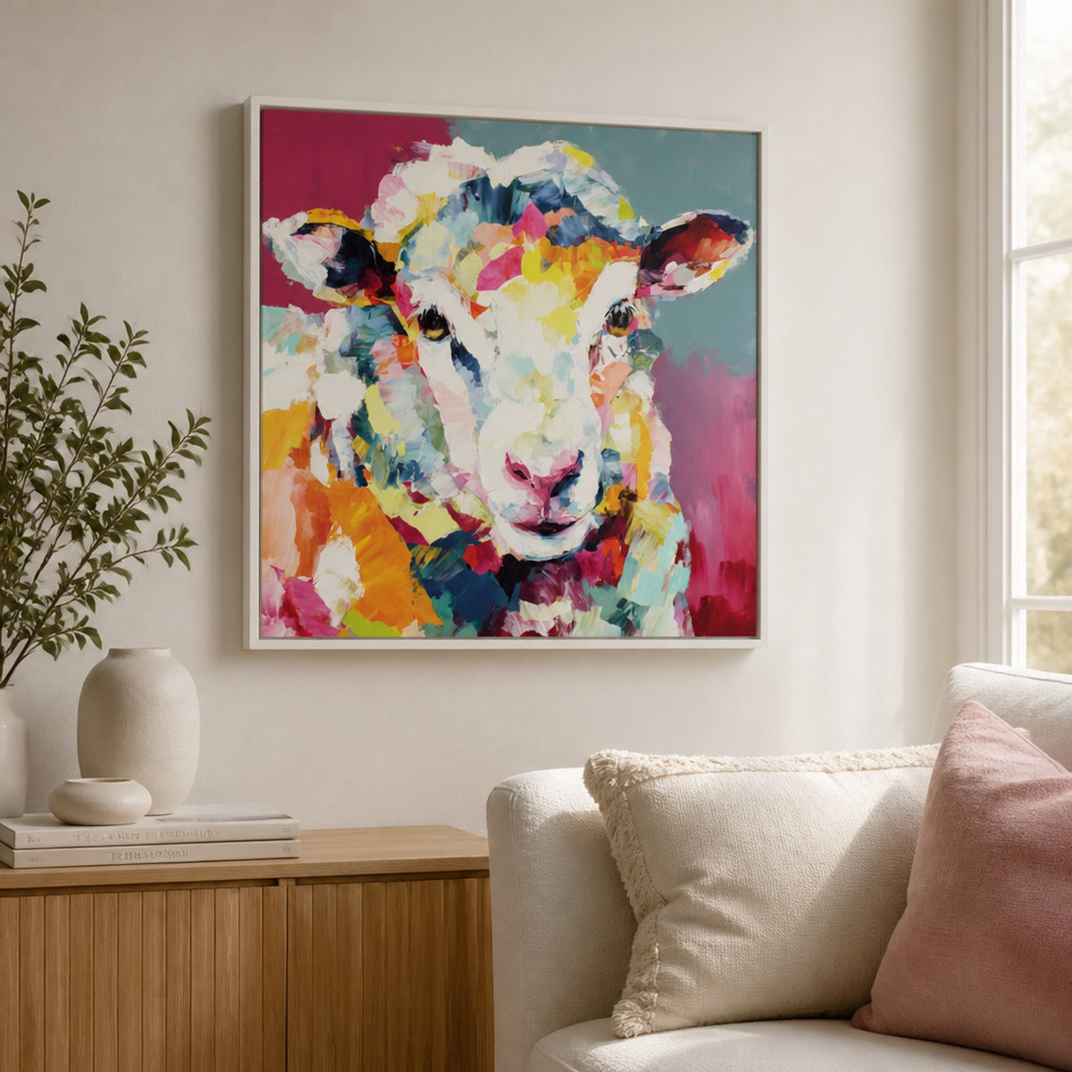 Sheep in Confetti