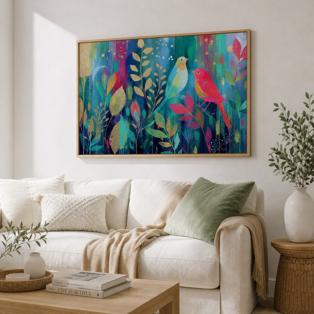 Songbirds in the Garden