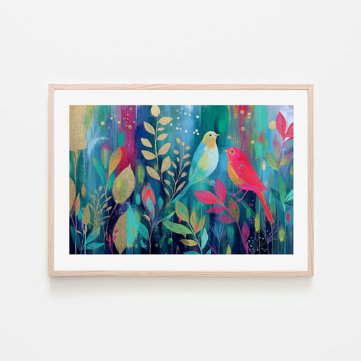 Songbirds in the Garden