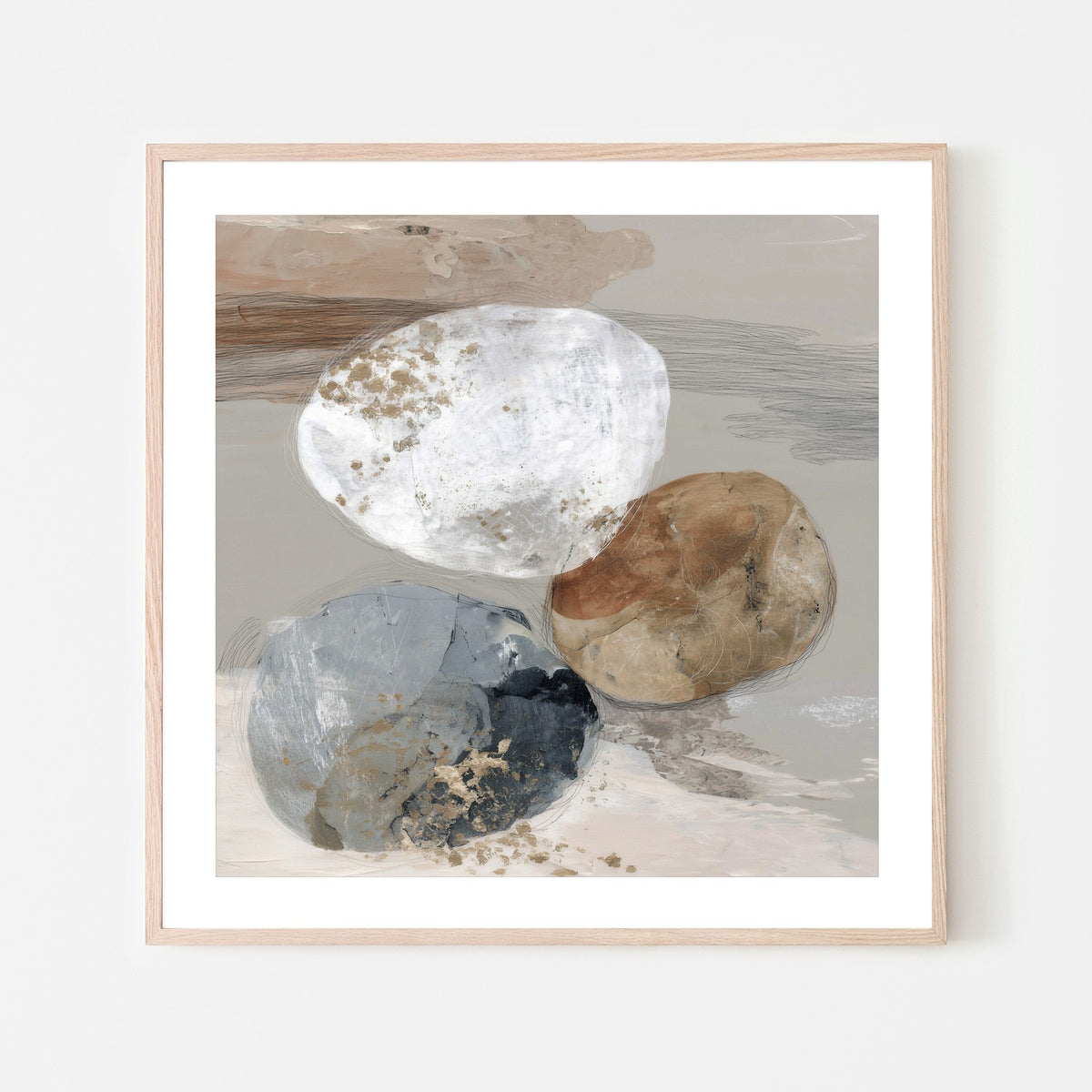 Slate Bone Stone Trio
