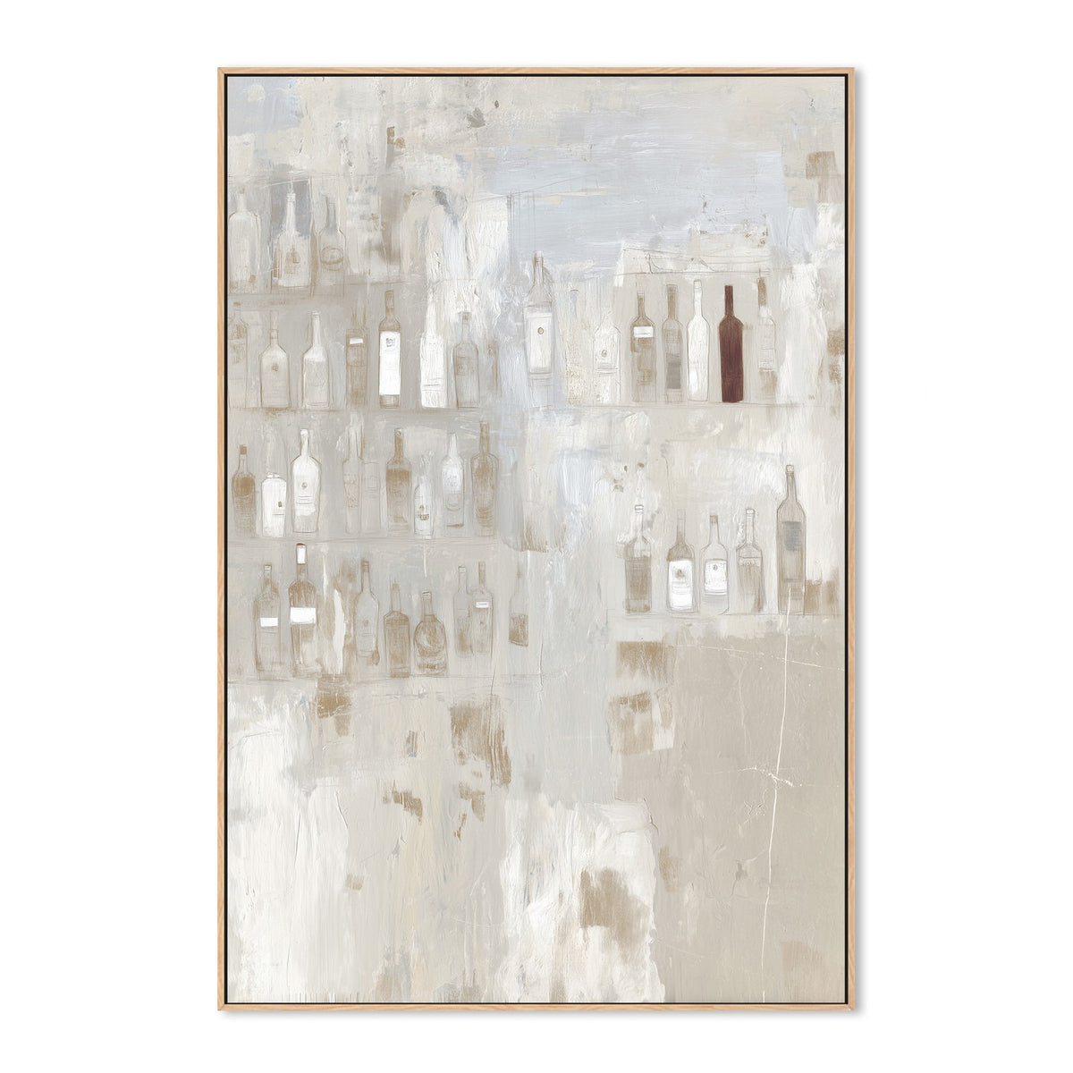Backlit Bar Shelf