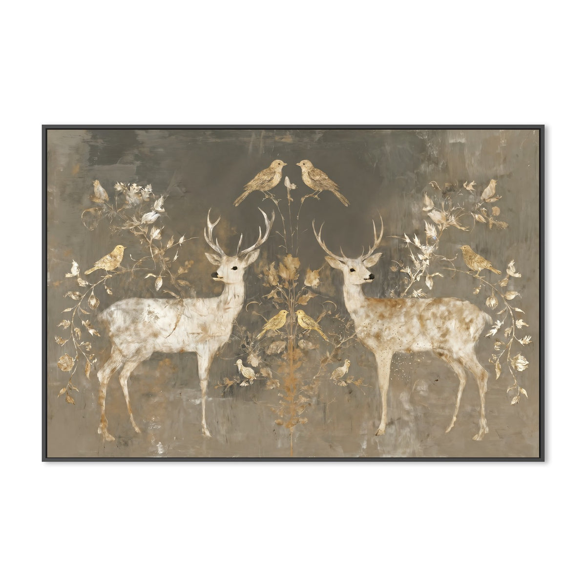 Mirrored Fawn Pair