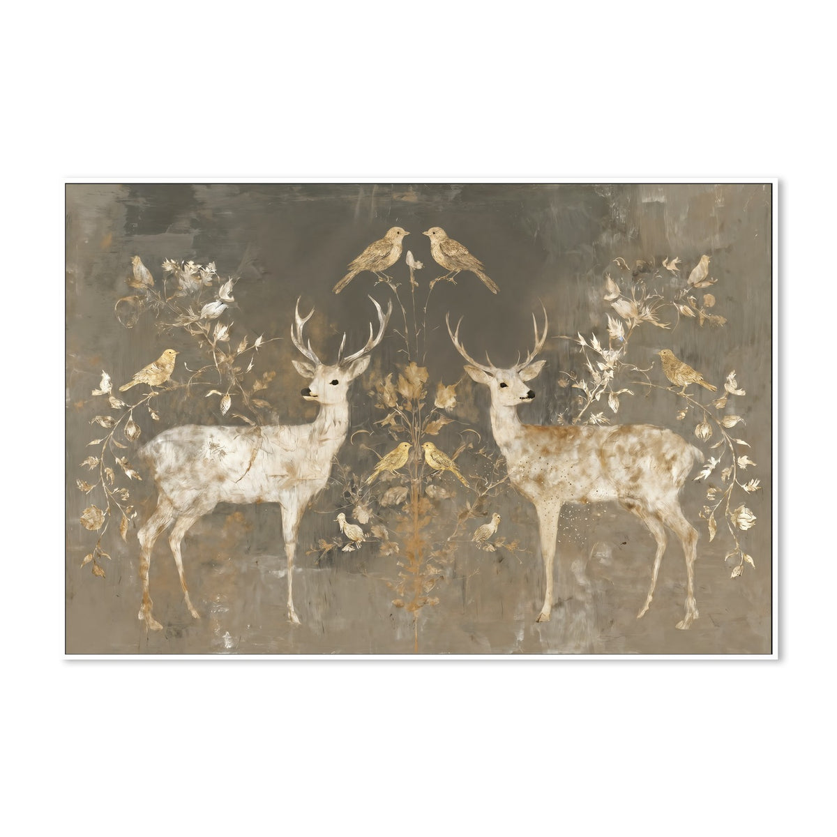 Mirrored Fawn Pair