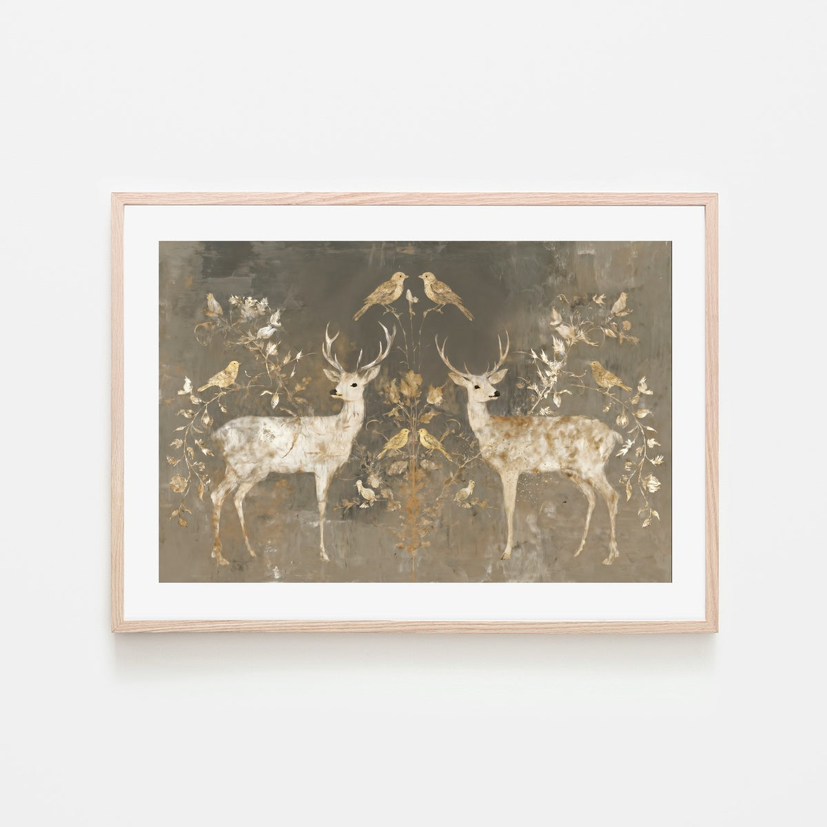 Mirrored Fawn Pair