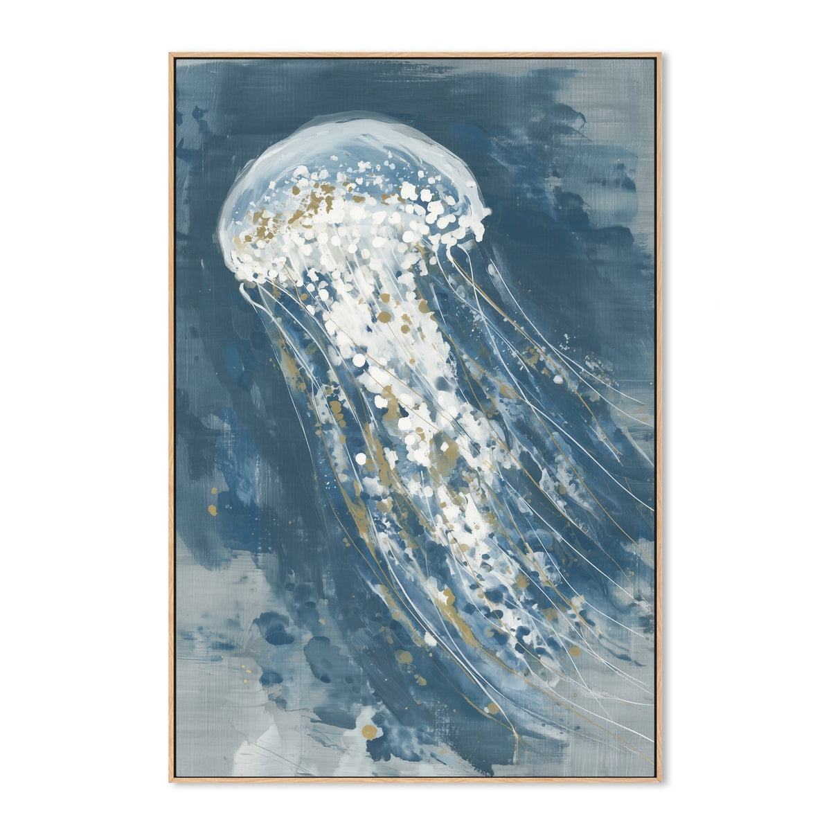 Lone Jellyfish Drift