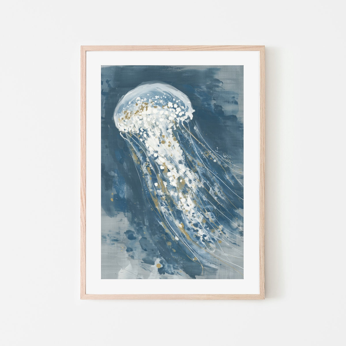 Lone Jellyfish Drift