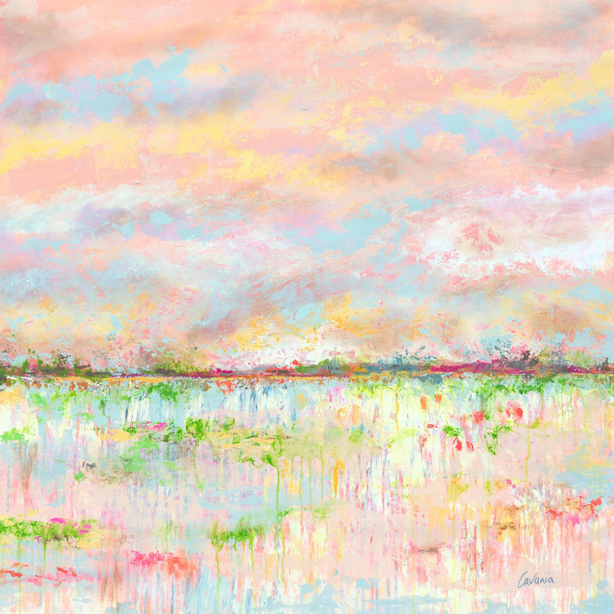 Blushing Paddock I
