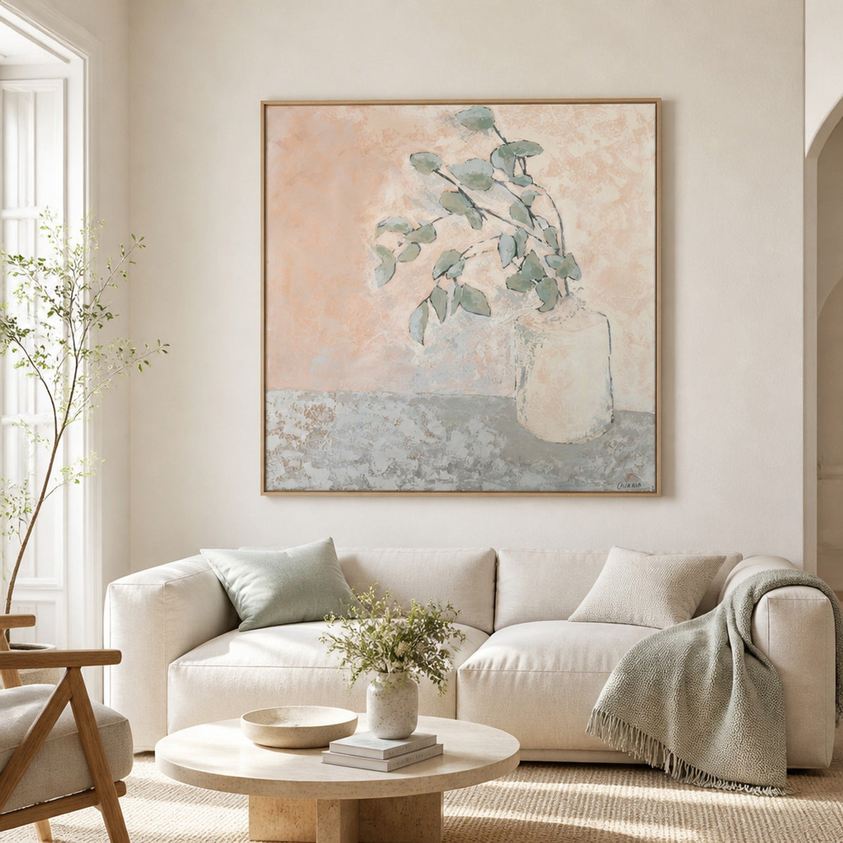 Vase Series - Gum Branch