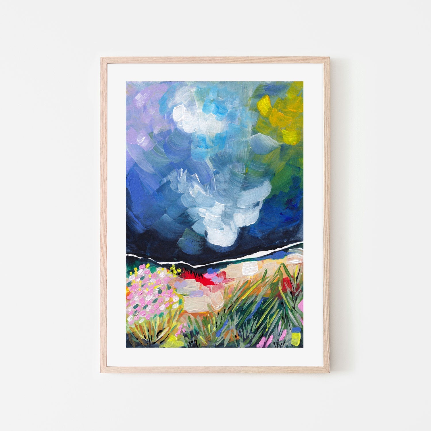 The Nebulous Blue Storm