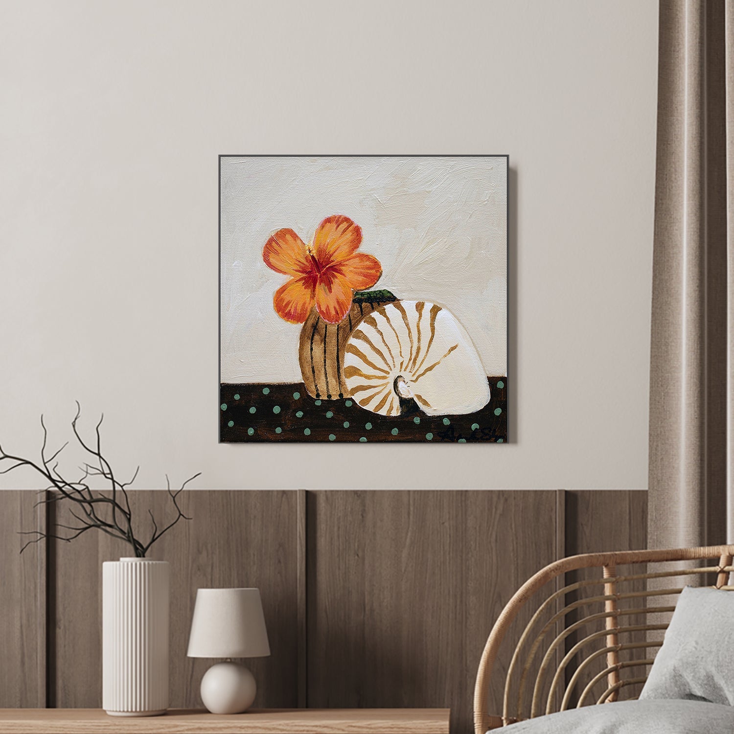 Sunset Bloom, Hibiscus
