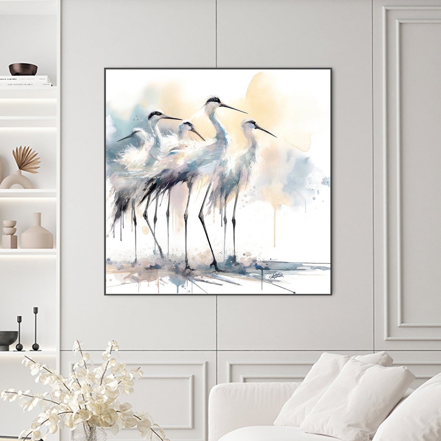 Coastal Serenity Sea Birds