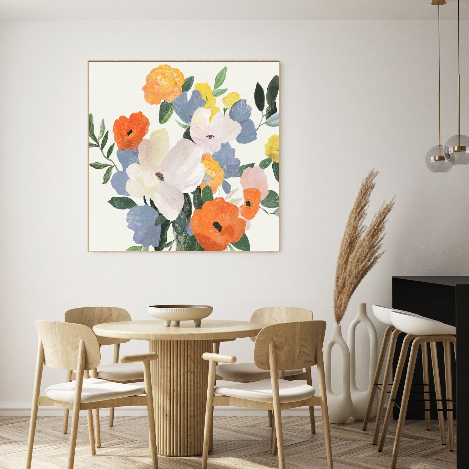 Florals In Vase, Style A , By Asia Jensen