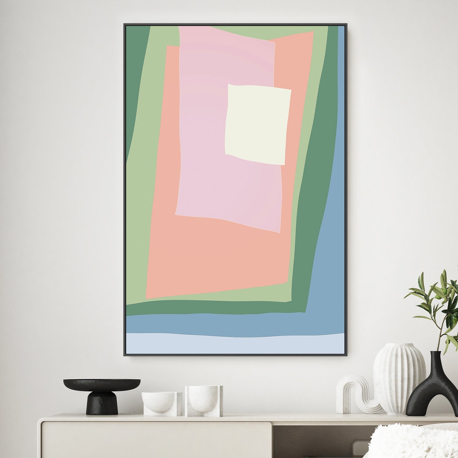 Green Cut Out, Style A , By JL Design