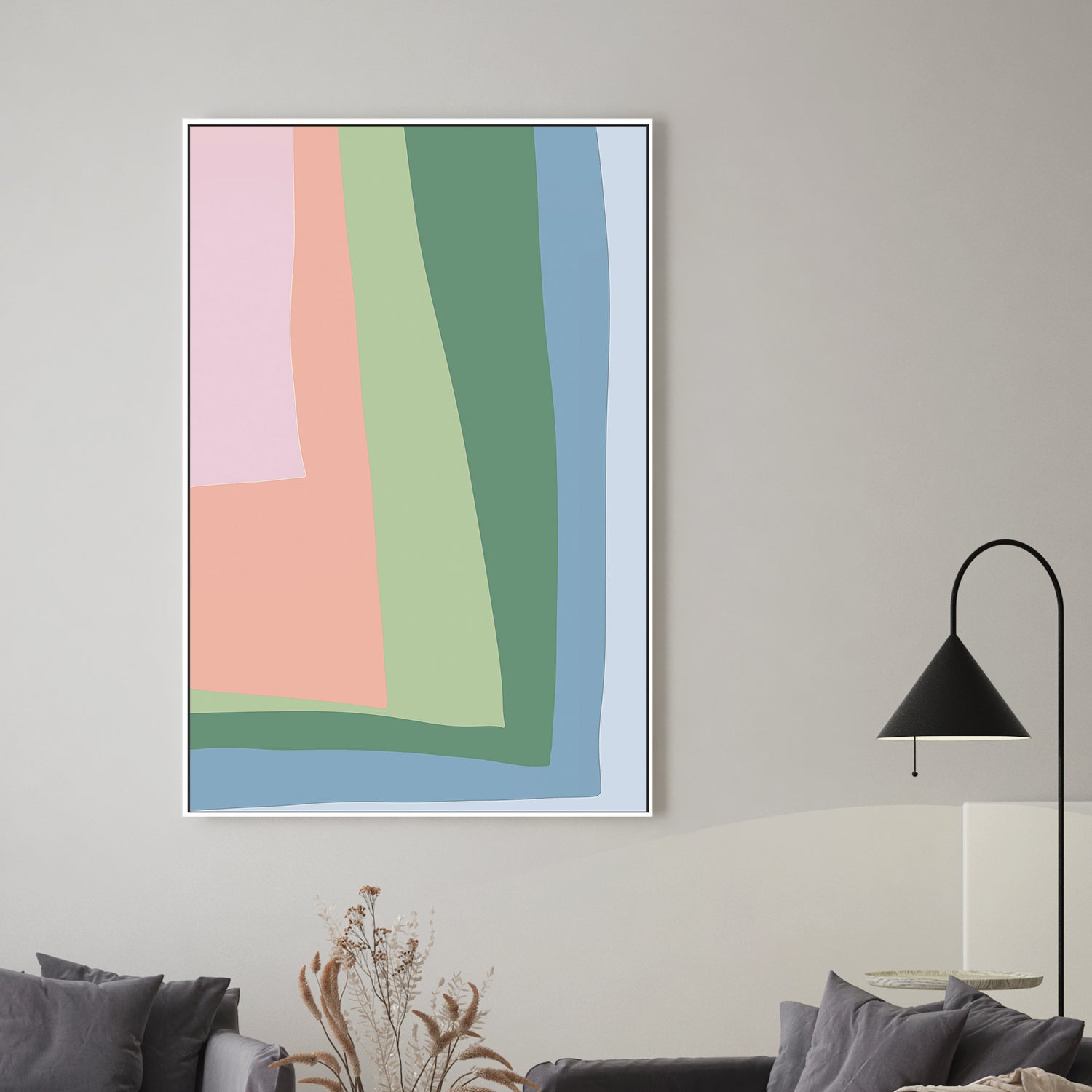 Green Cut Out, Style B , By JL Design