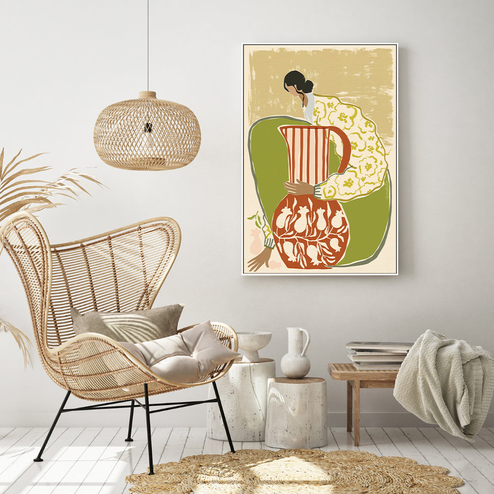 Boho Blooms , By Andelle Art