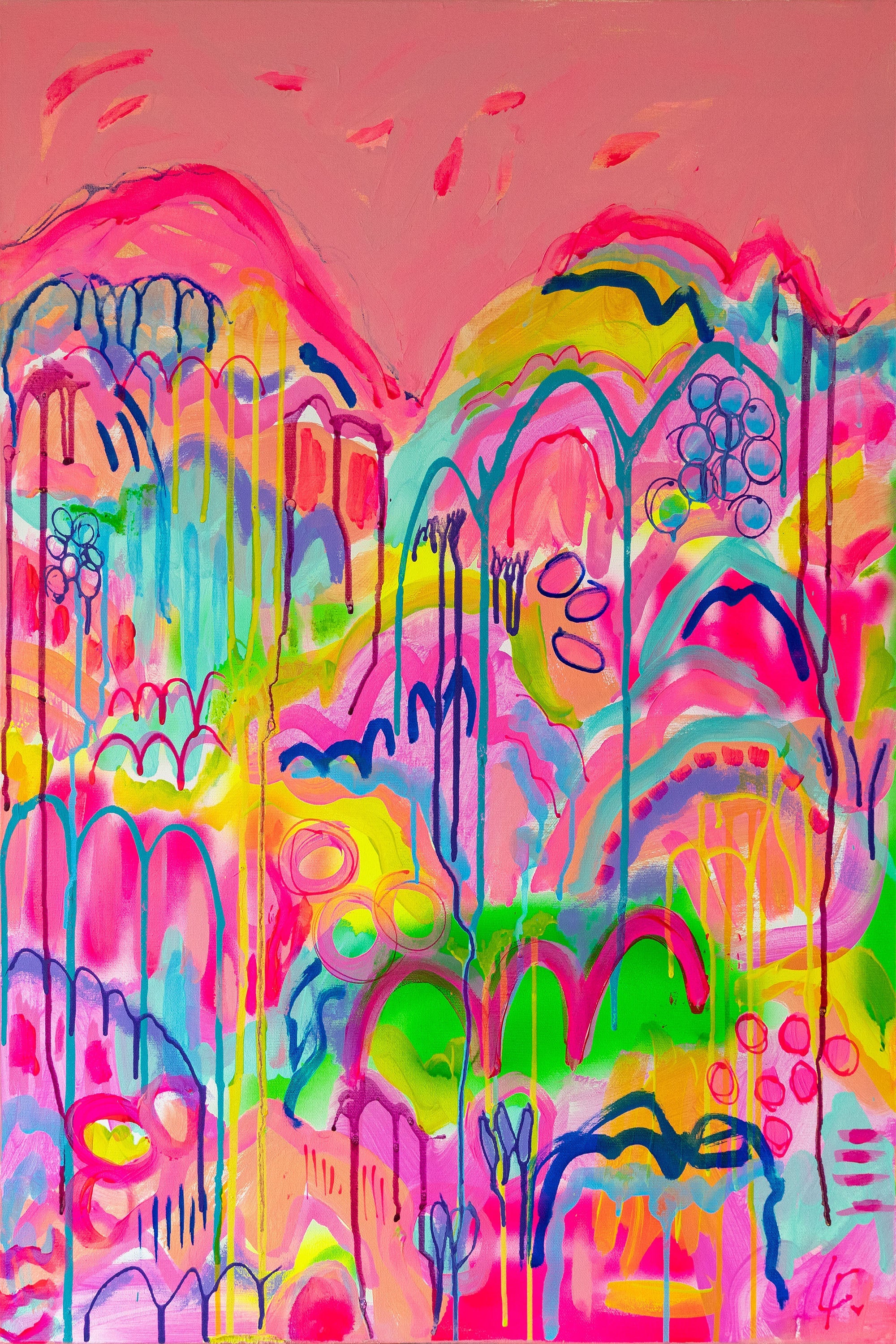 Pink Horizon Groove