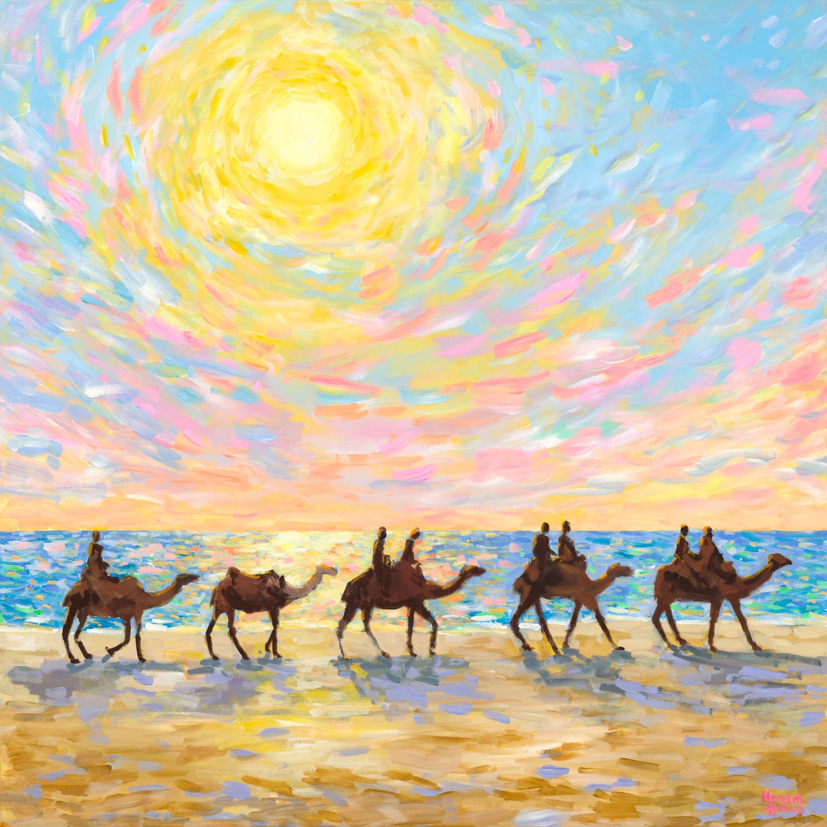 Mindil Beach Sunset with Camels