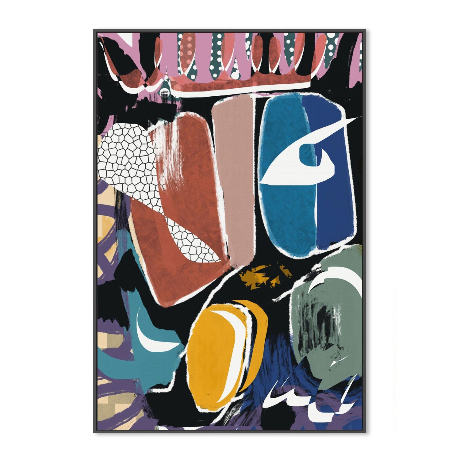 Playful Pebble Abstract