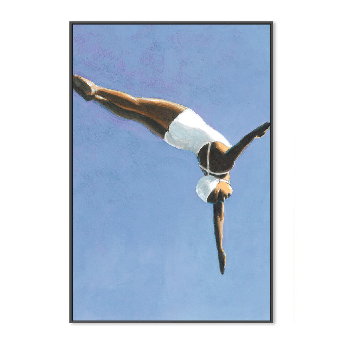 Diver in White