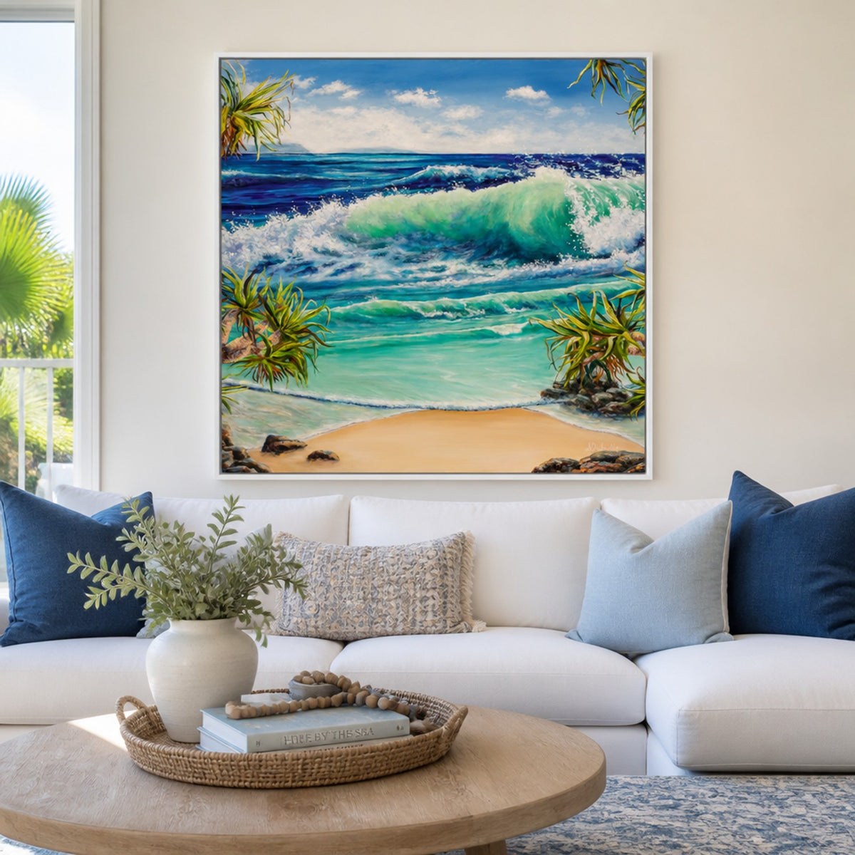 Beyond The Pandanus Palms