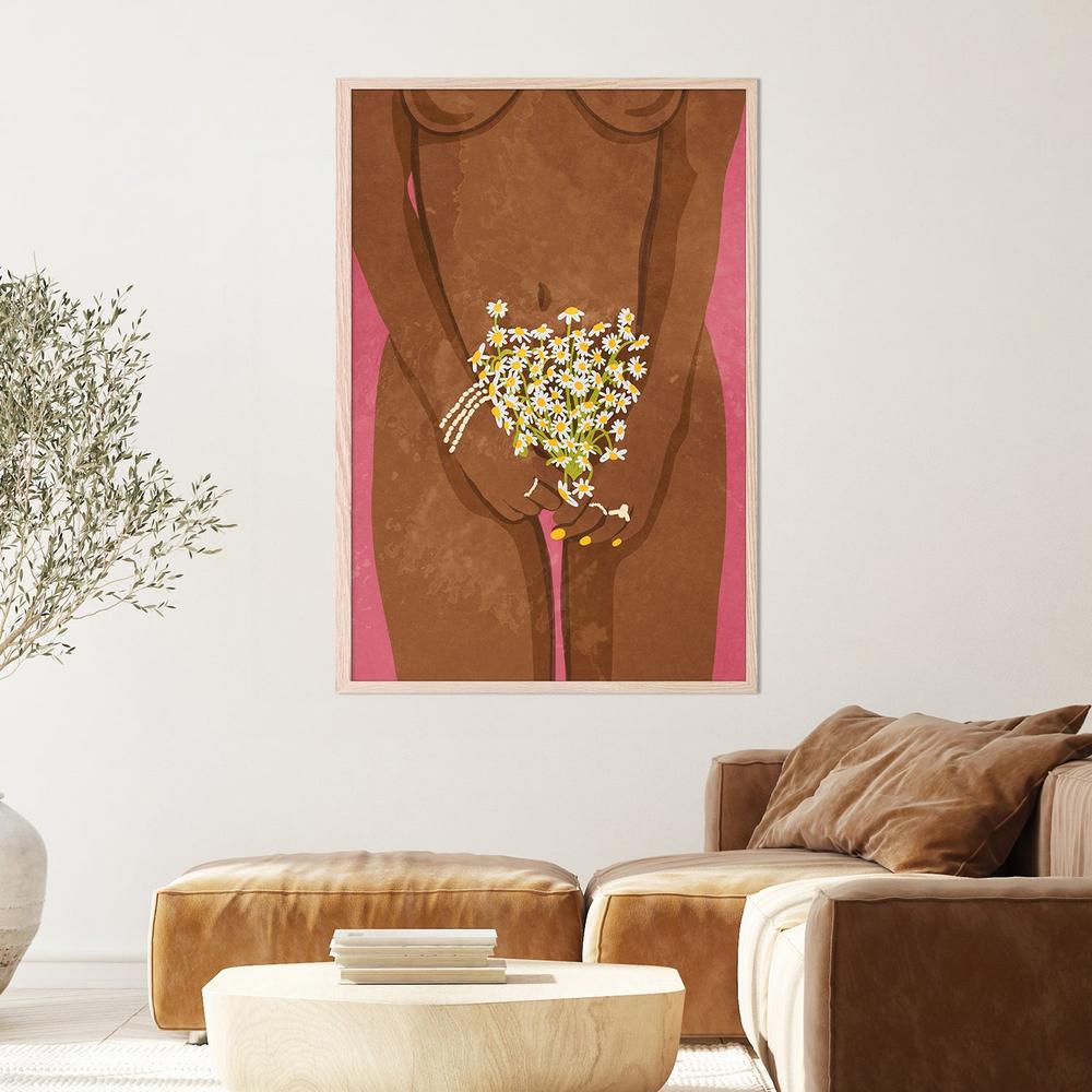 Wearing-Flowers-by-Raissa Oltmanns-wall-art-print-canvas-poster-framed-Gioia