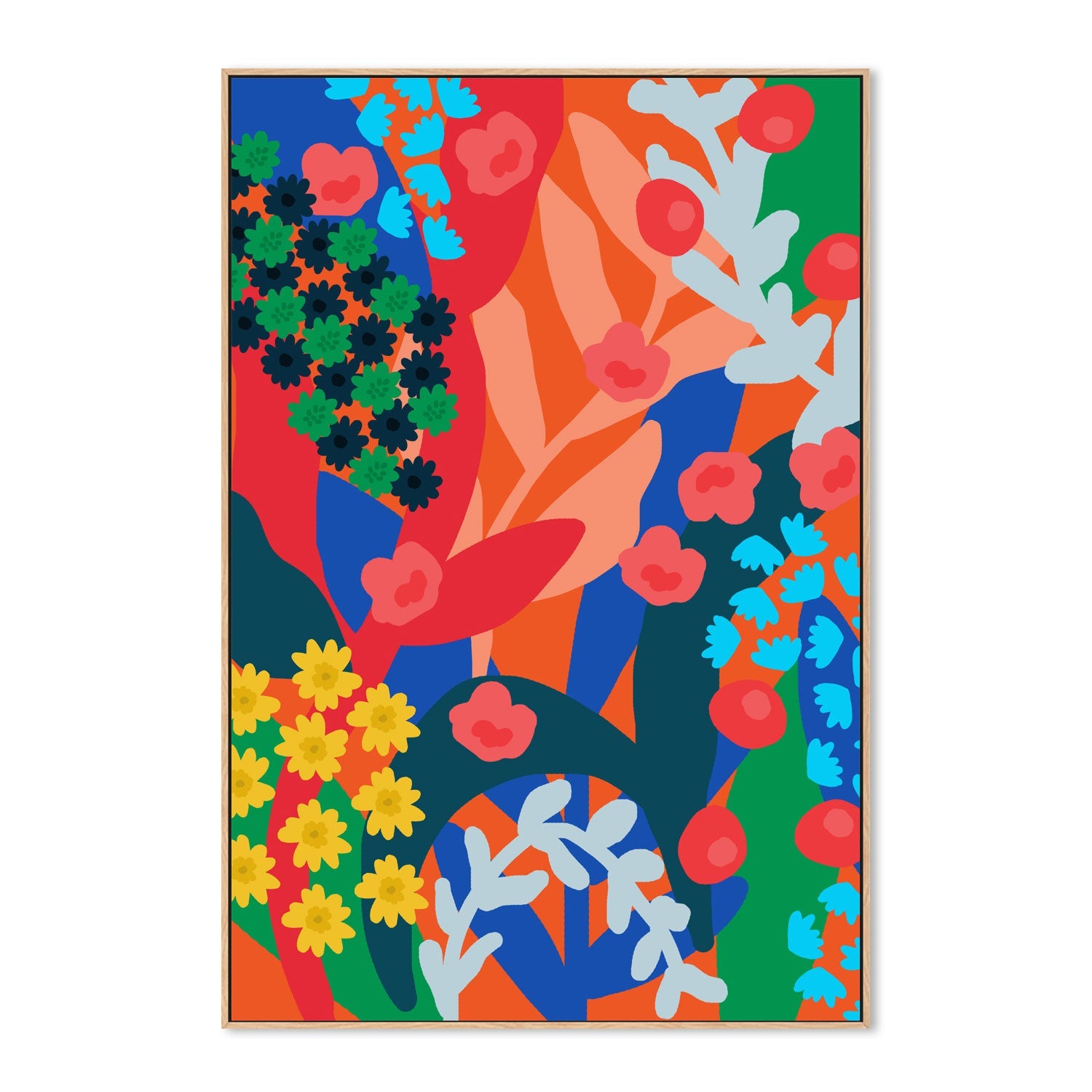 Fiesta of Flowers , By Rafaela Mascaro