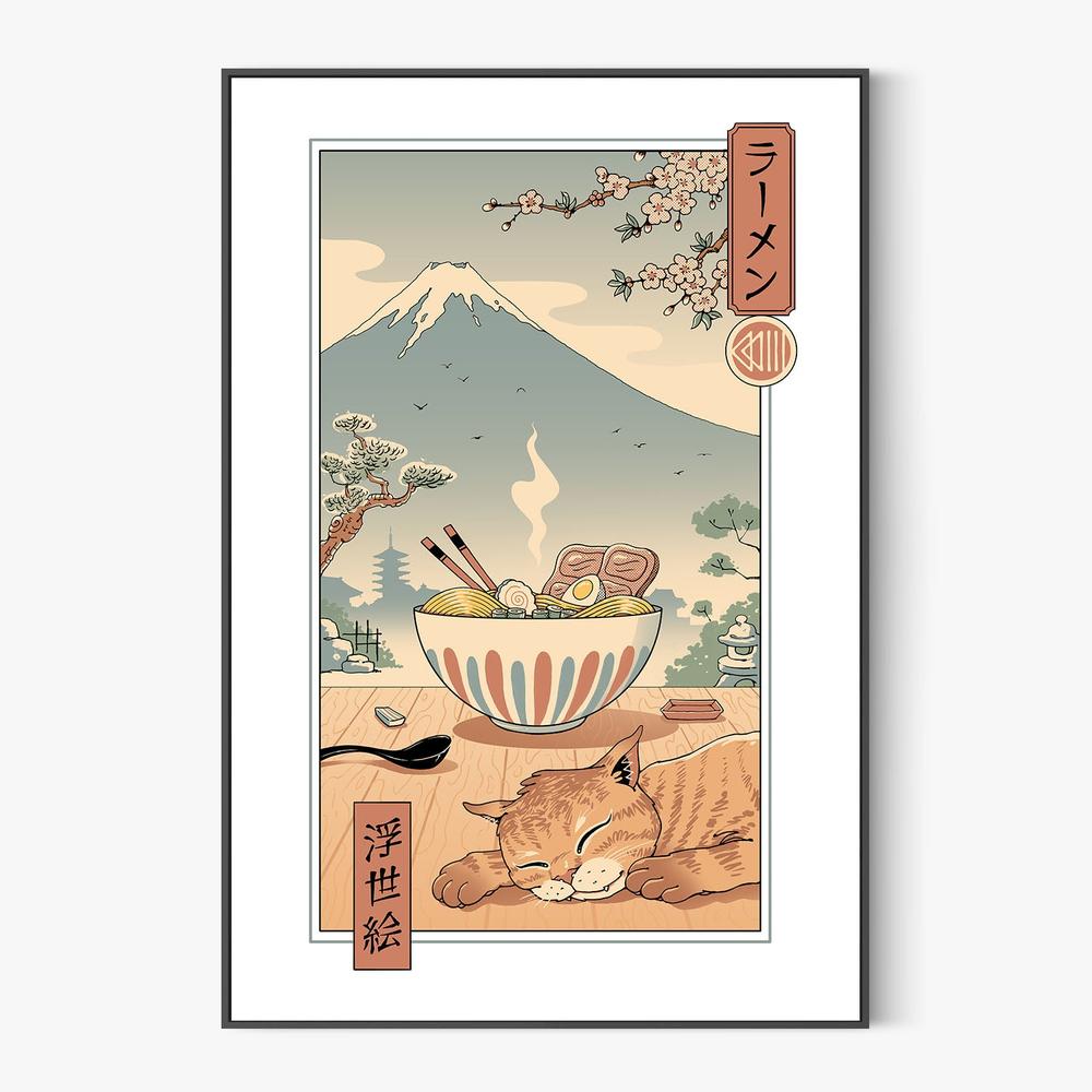 A Perfect Ramen Weather-by-Vincent Trinidad-wall-art-print-canvas-poster-framed-Gioia