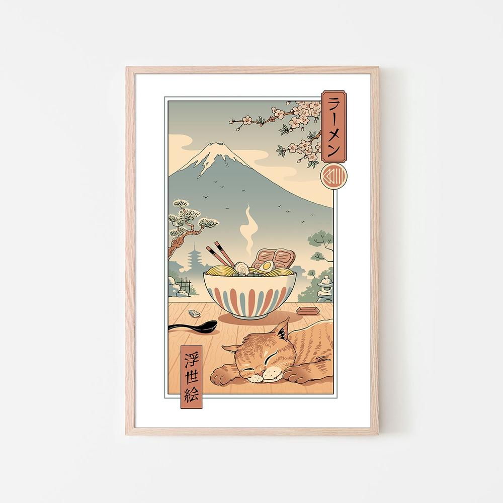 A Perfect Ramen Weather-by-Vincent Trinidad-wall-art-print-canvas-poster-framed-Gioia