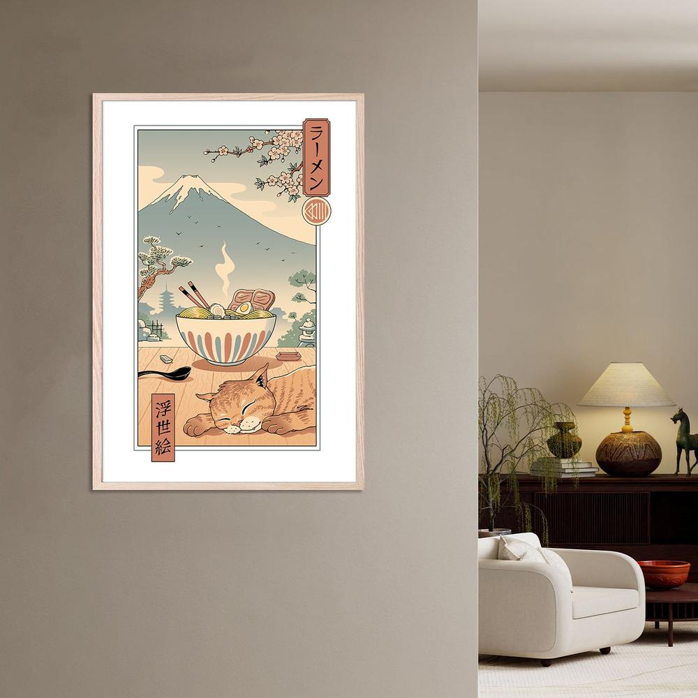 A Perfect Ramen Weather-by-Vincent Trinidad-wall-art-print-canvas-poster-framed-Gioia