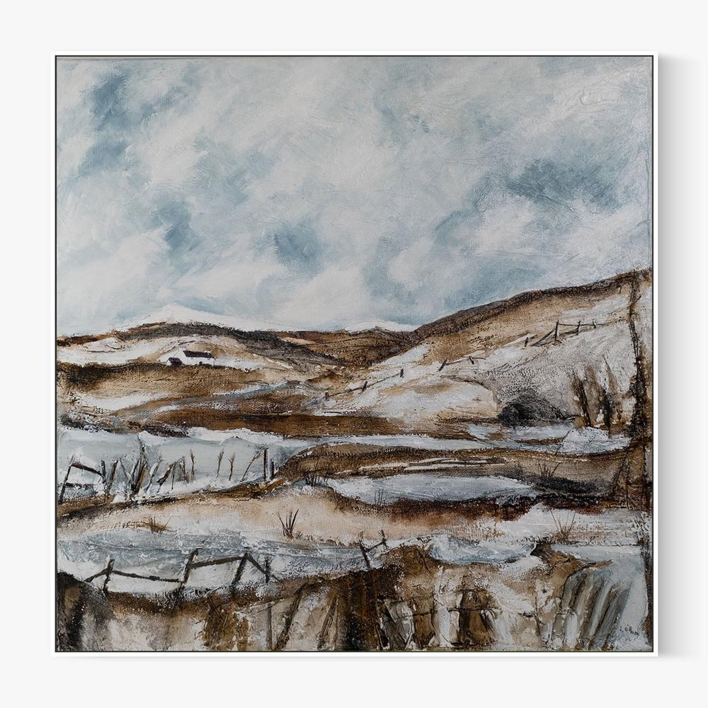 A rugged moorland-by-Louise O'Hara-wall-art-print-canvas-poster-framed-Gioia