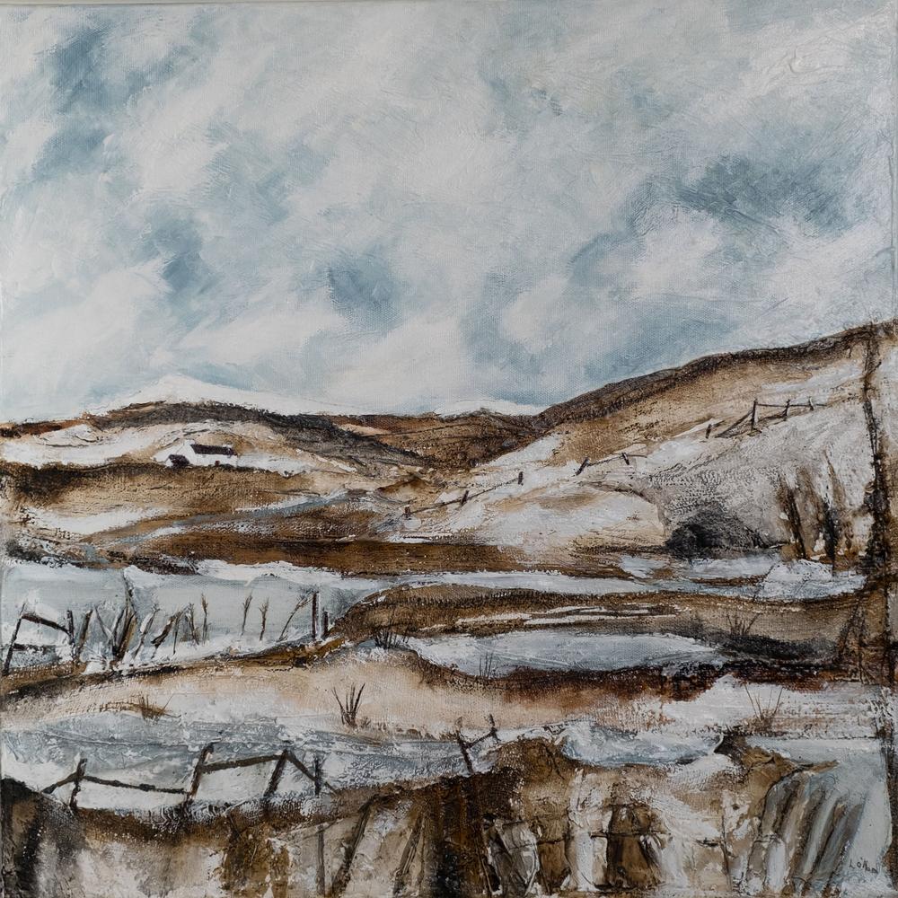 A rugged moorland-by-Louise O'Hara-wall-art-print-canvas-poster-framed-Gioia
