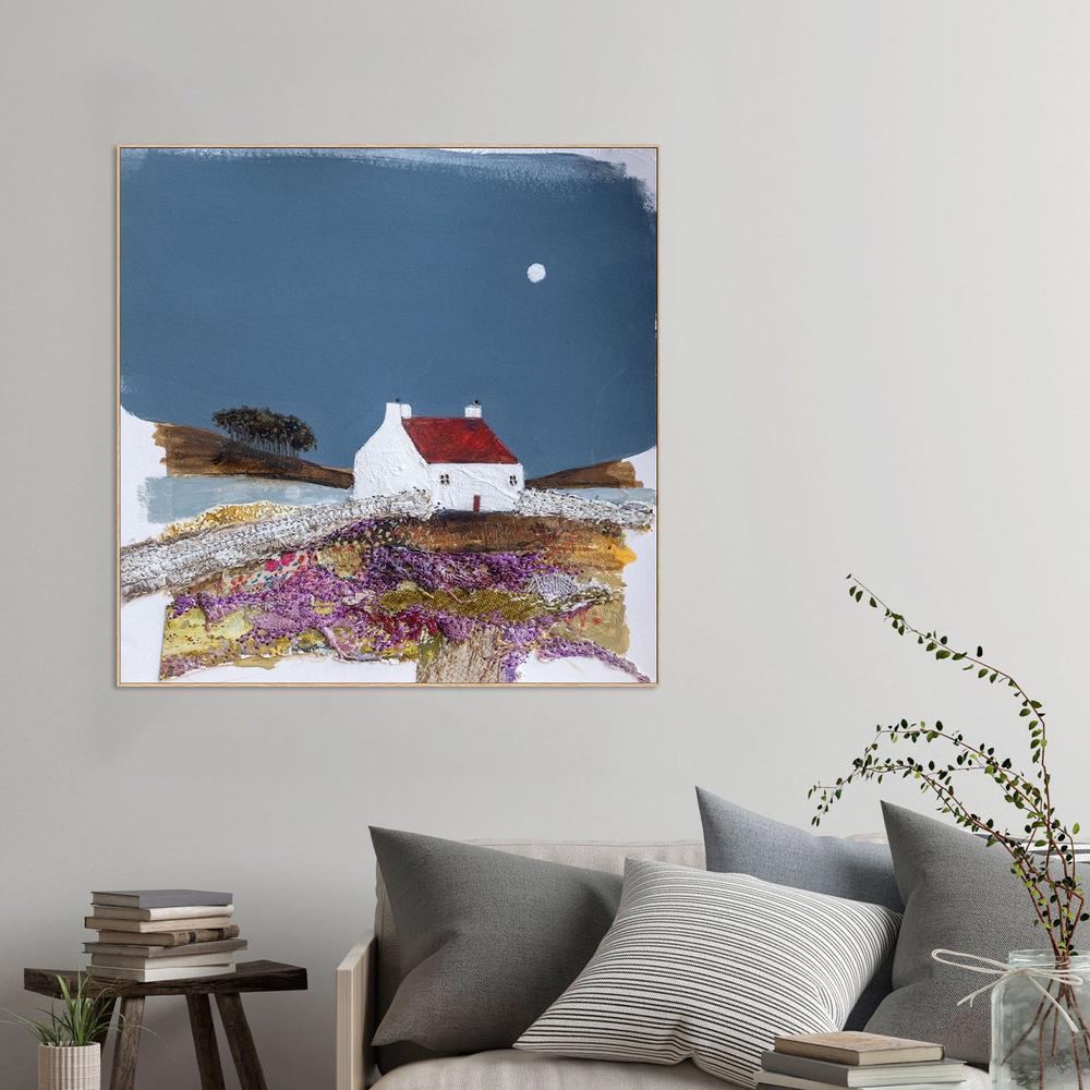 A Walled Croft-by-Louise O'Hara-wall-art-print-canvas-poster-framed-Gioia