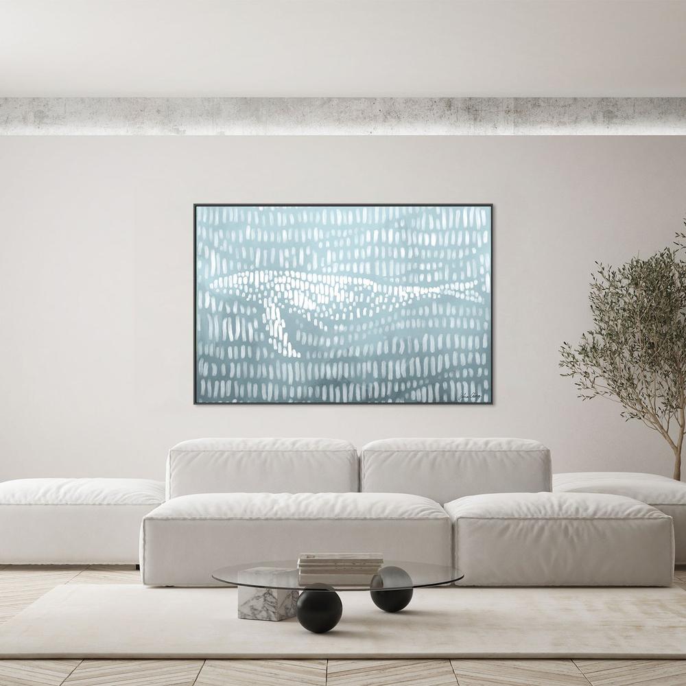 wall-art-print-canvas-poster-framed-Abstract Blue Whale-9