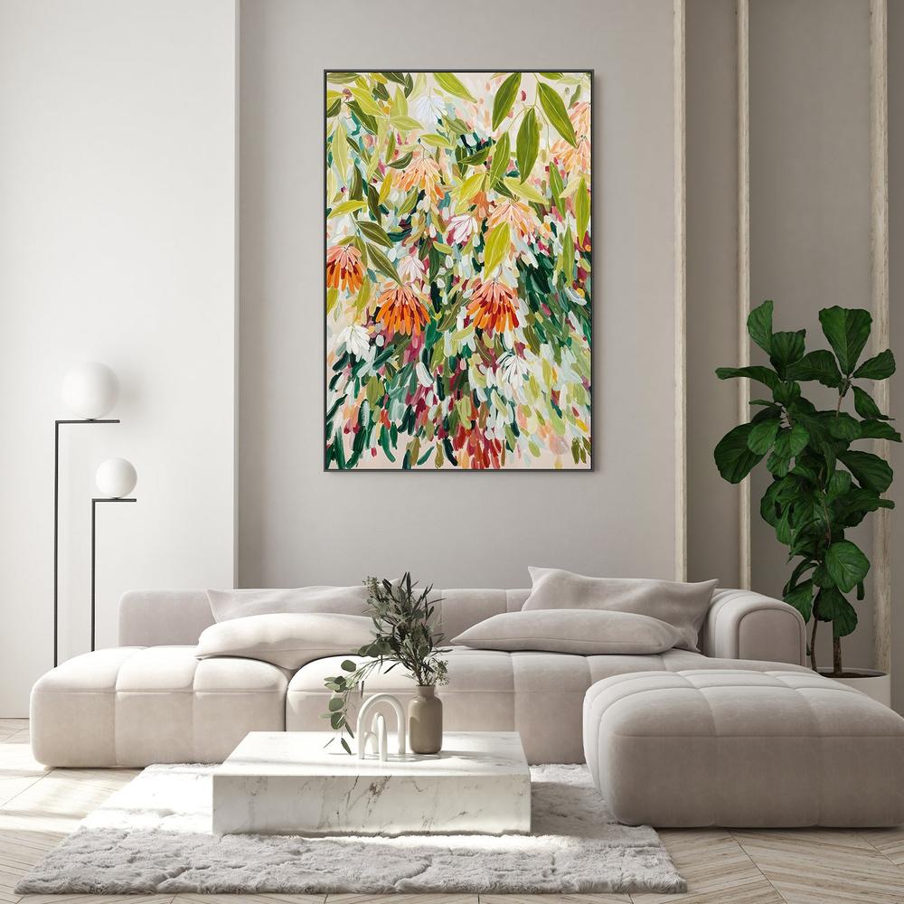 Abstract Floral Garden-by-Edie-wall-art-print-canvas-poster-framed-Gioia