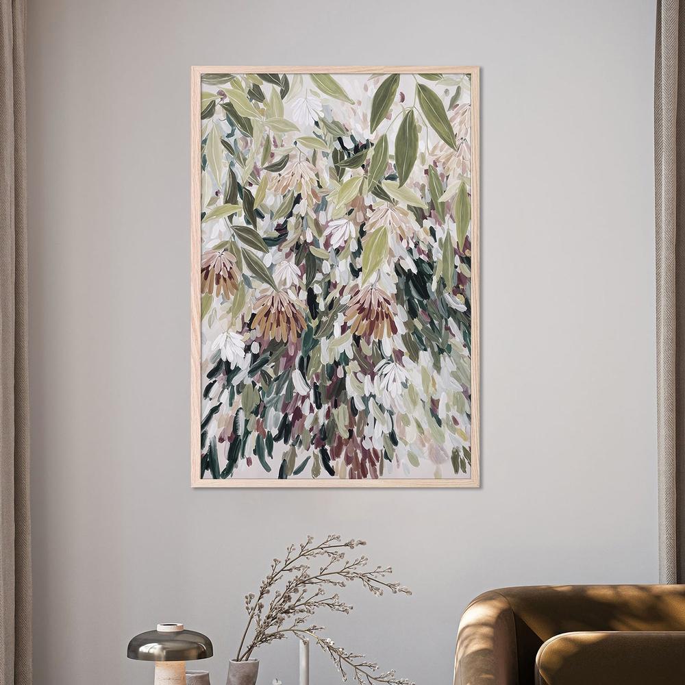 Abstract Floral Garden, Style B-by-Edie-wall-art-print-canvas-poster-framed-Gioia