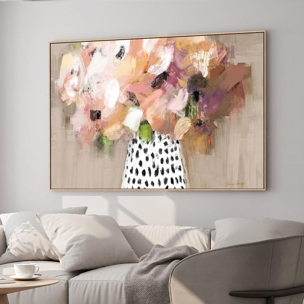 wall-art-print-canvas-poster-framed-Abstract Flower Bouquet-2