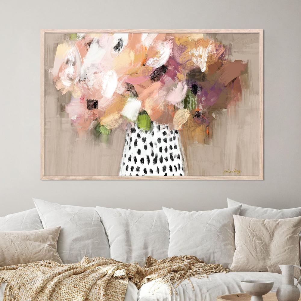 wall-art-print-canvas-poster-framed-Abstract Flower Bouquet-7