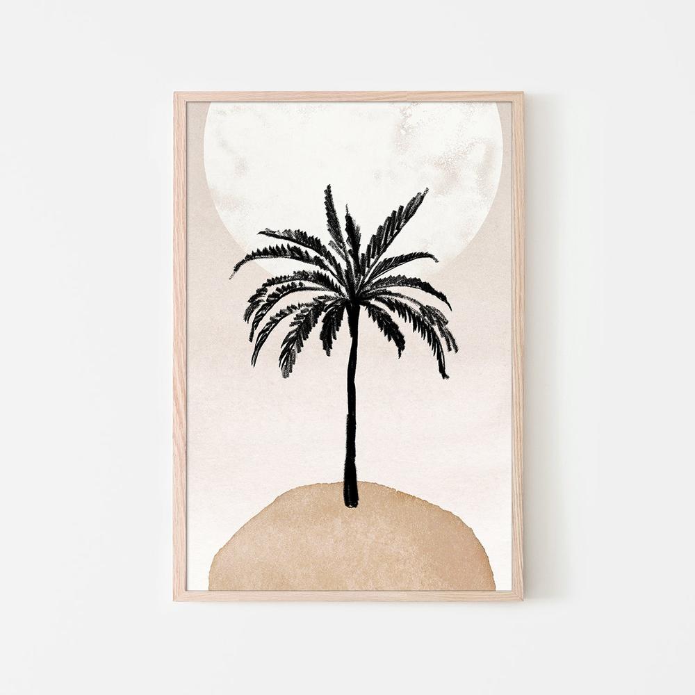Abstract Palm, Style A-by-Gal Pittel-wall-art-print-canvas-poster-framed-Gioia