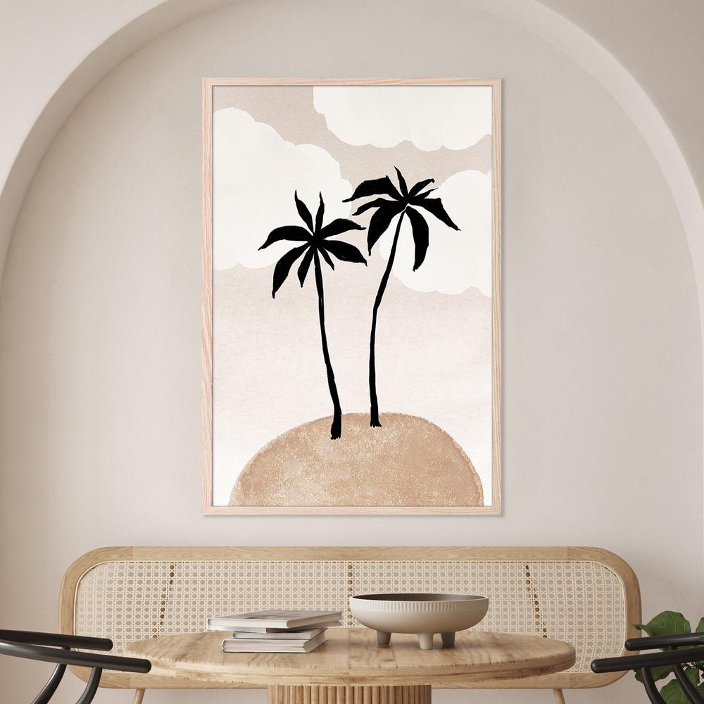 Abstract Palm, Style C-by-Gal Pittel-wall-art-print-canvas-poster-framed-Gioia
