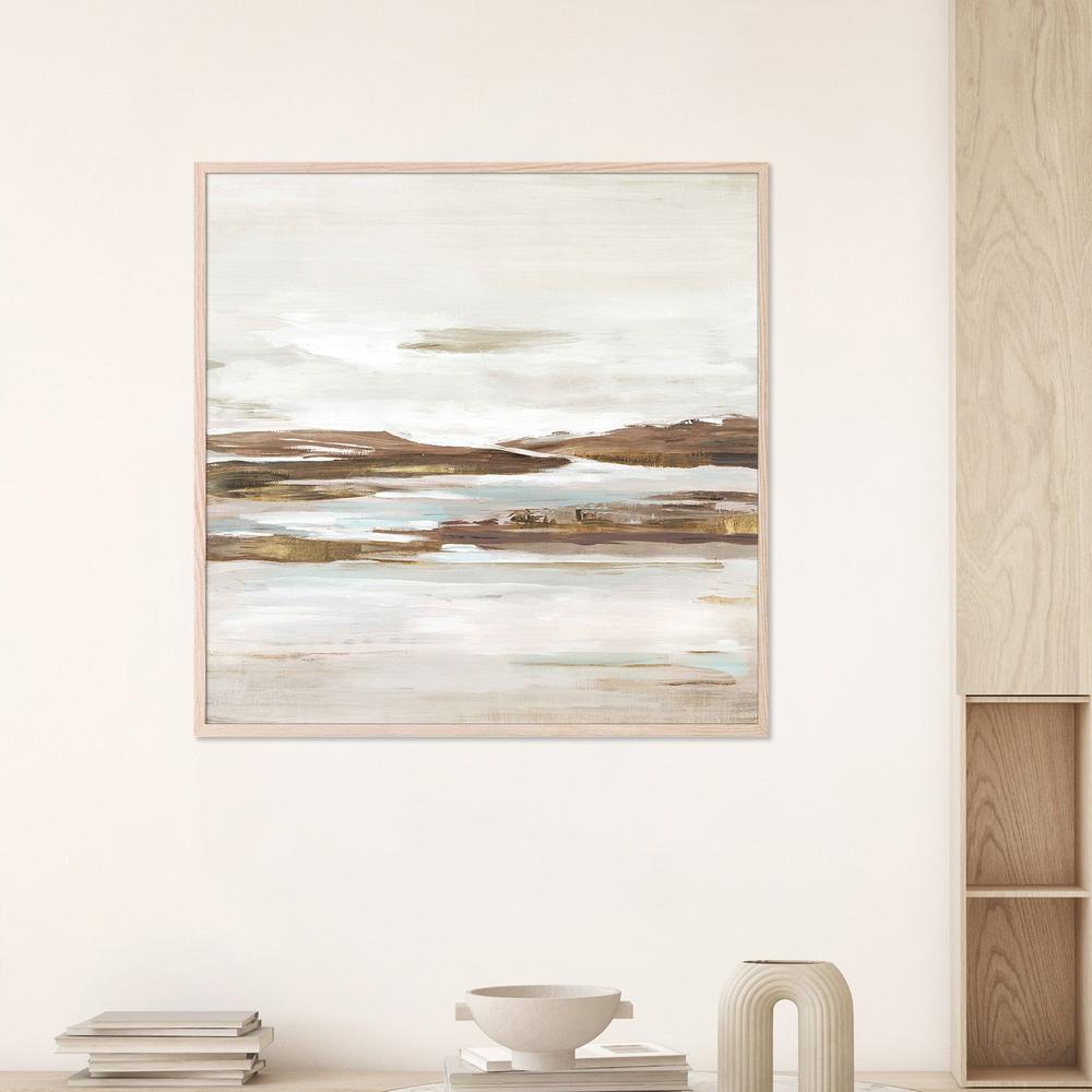 Abstract Tides of the Coast, Style B-by-Lera-wall-art-print-canvas-poster-framed-Gioia