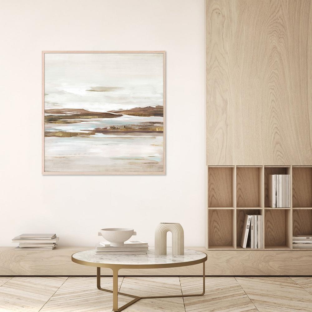 Abstract Tides of the Coast, Style B-by-Lera-wall-art-print-canvas-poster-framed-Gioia