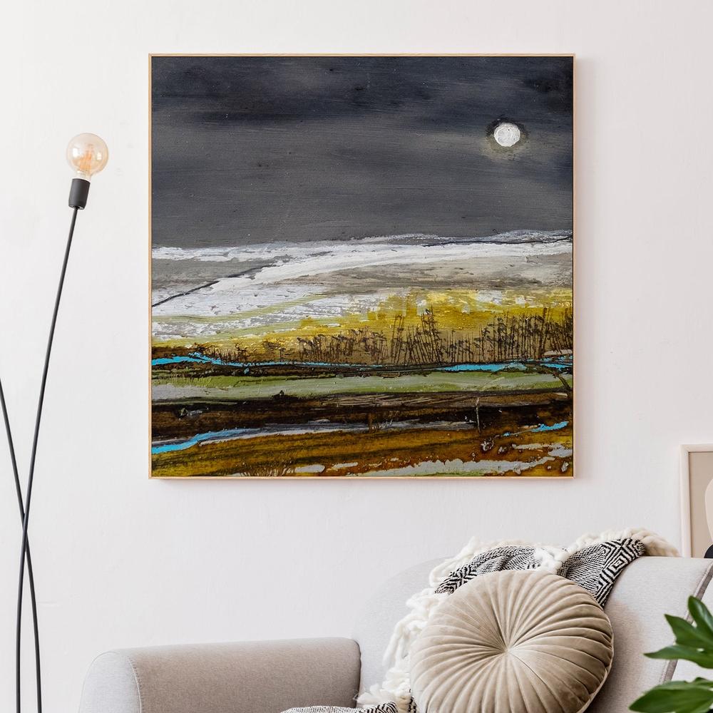 Across the plains-by-Louise O'Hara-wall-art-print-canvas-poster-framed-Gioia
