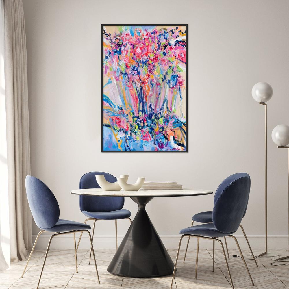 Allegra III – A Vibrant Bouquet-by-Kenneth WH Lee-wall-art-print-canvas-poster-framed-Gioia