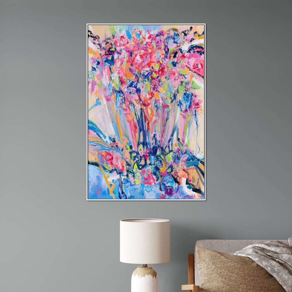 Allegra III – A Vibrant Bouquet-by-Kenneth WH Lee-wall-art-print-canvas-poster-framed-Gioia