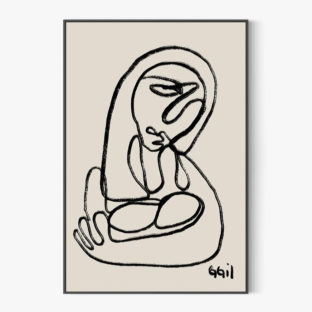 AMOR DE MADRE-by-Giovanna Gil Alves-wall-art-print-canvas-poster-framed-Gioia