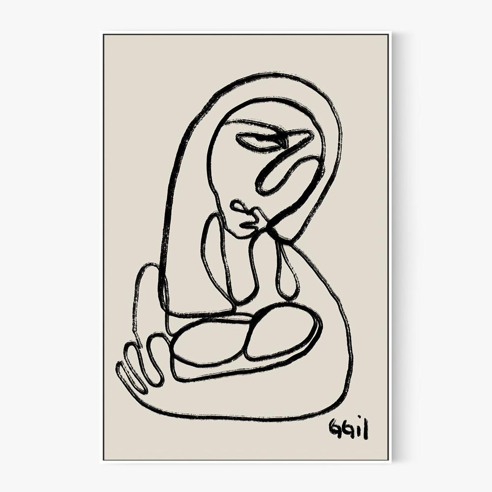 AMOR DE MADRE-by-Giovanna Gil Alves-wall-art-print-canvas-poster-framed-Gioia