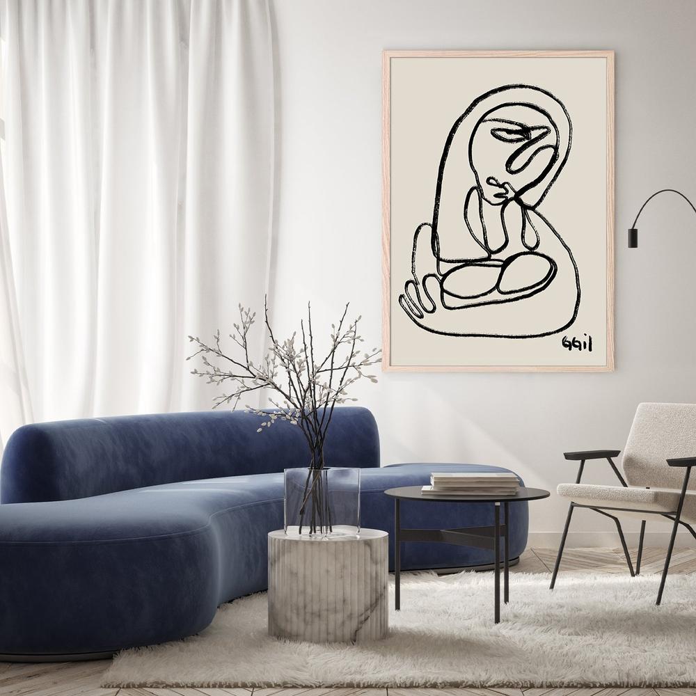 AMOR DE MADRE-by-Giovanna Gil Alves-wall-art-print-canvas-poster-framed-Gioia