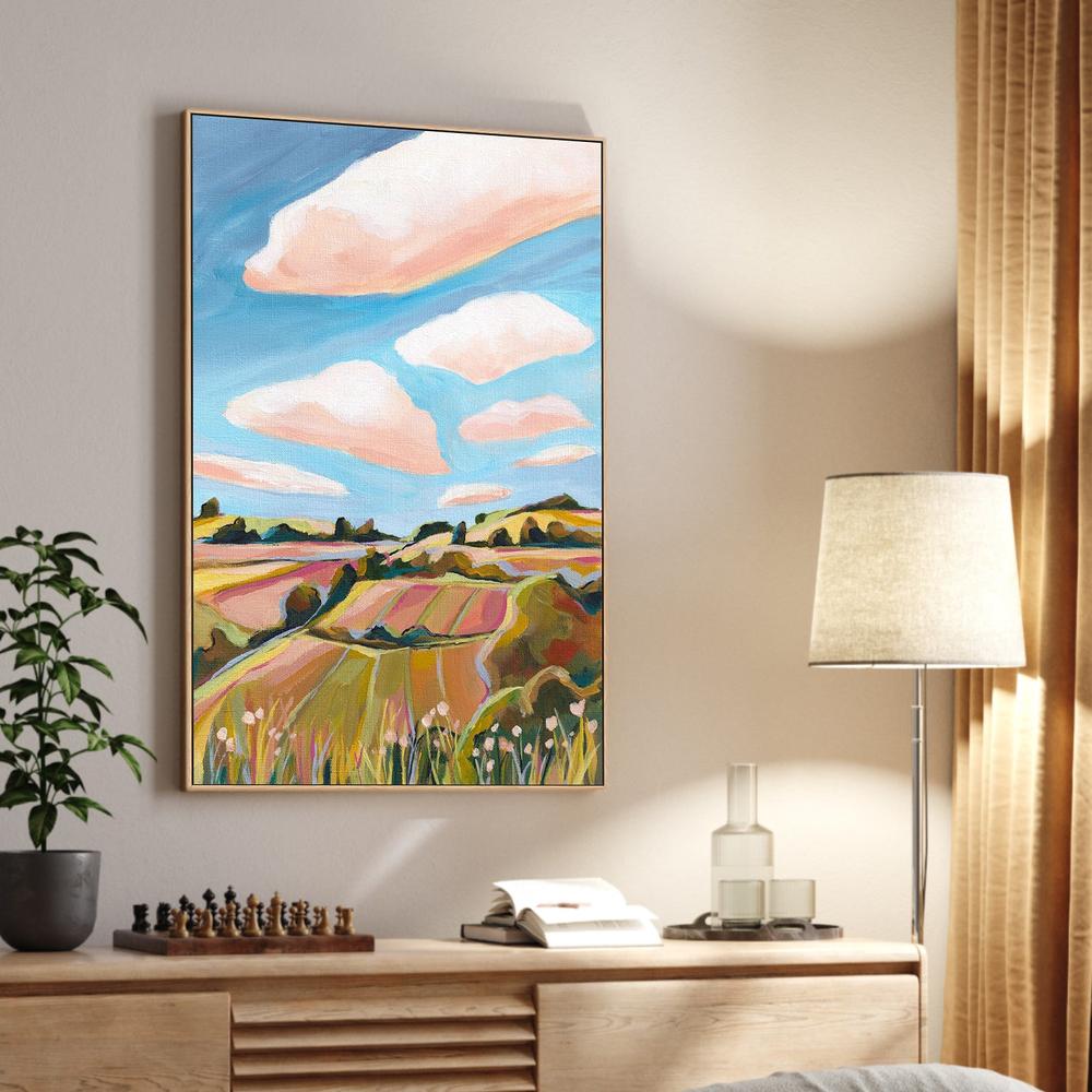 Autumn Fields-by-Lia Nell-wall-art-print-canvas-poster-framed-Gioia