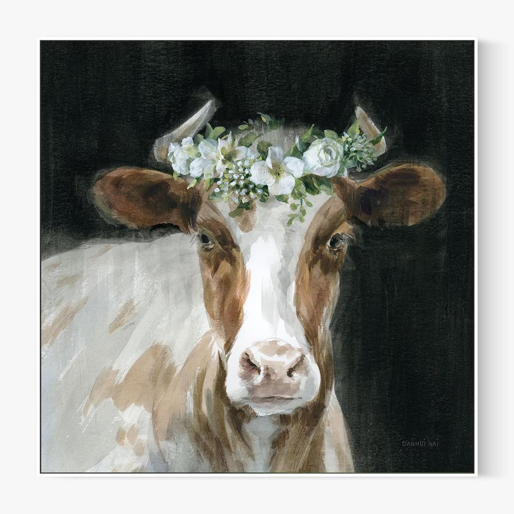 Barnyard Whimsy, Style A-by-Danhui Nai-wall-art-print-canvas-poster-framed-Gioia