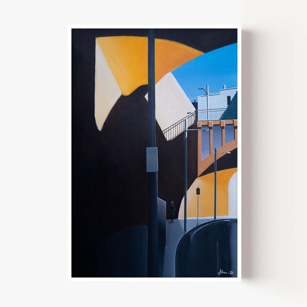 Basillica-by-Nigel Bailey Original Art-wall-art-print-canvas-poster-framed-Gioia